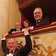 Pizzi in alto a sx, io sotto e a dx Gasparon